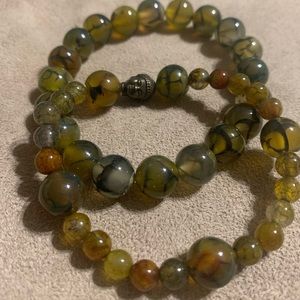 Dragons 🐉 veins Buddha beads